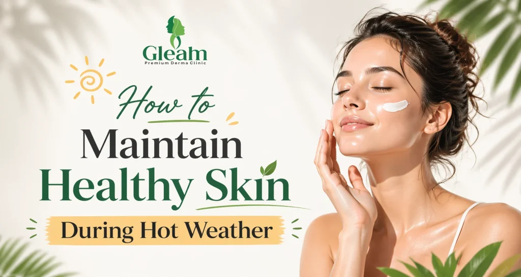 How to Maintain Healthy Skin During Hot Weather