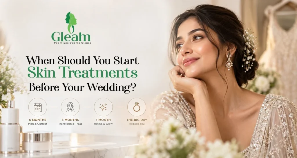 When Should You Start Skin Treatments Before Your Wedding?